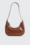 Faux Leather Shoulder Bag