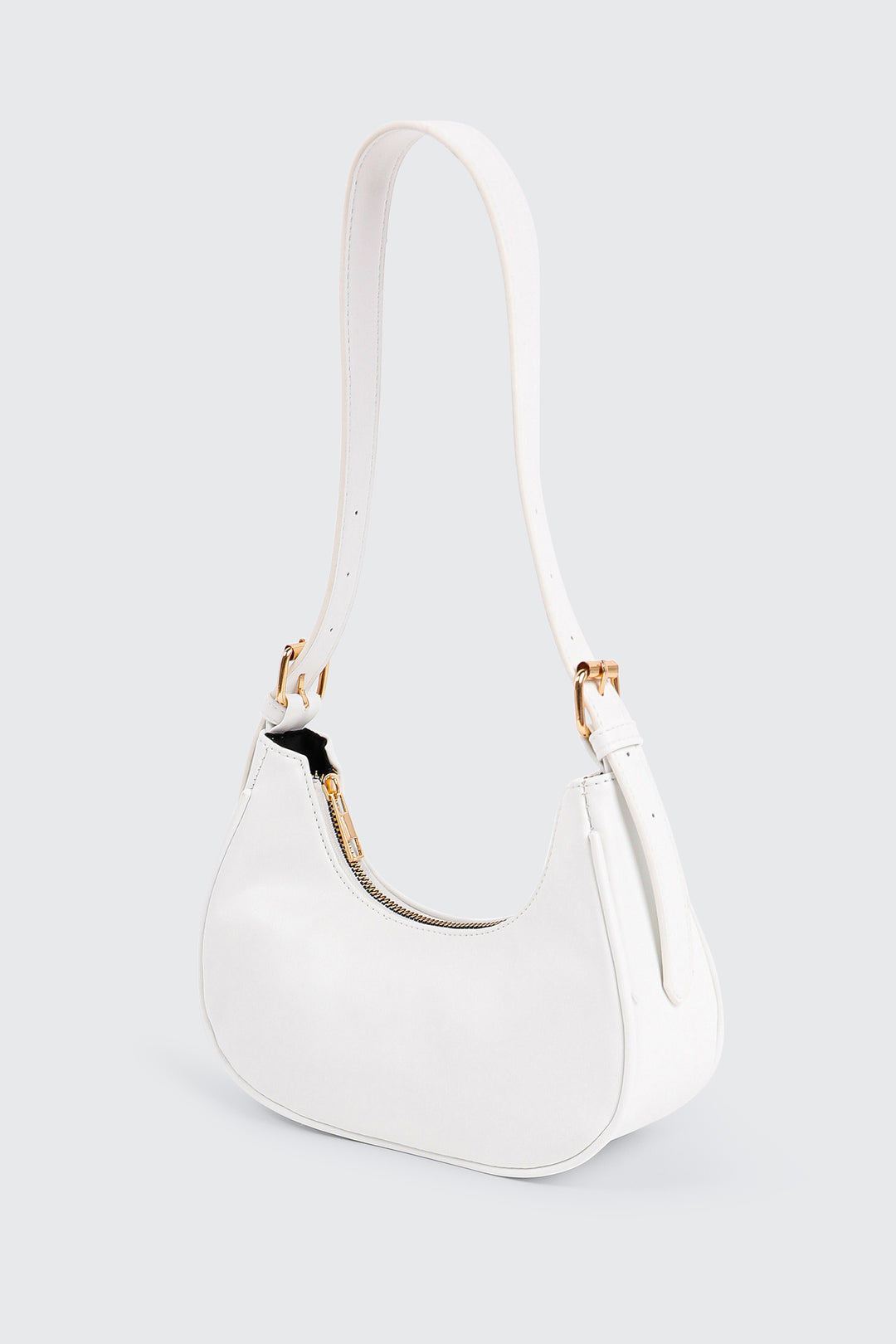 Faux Leather Shoulder Bag