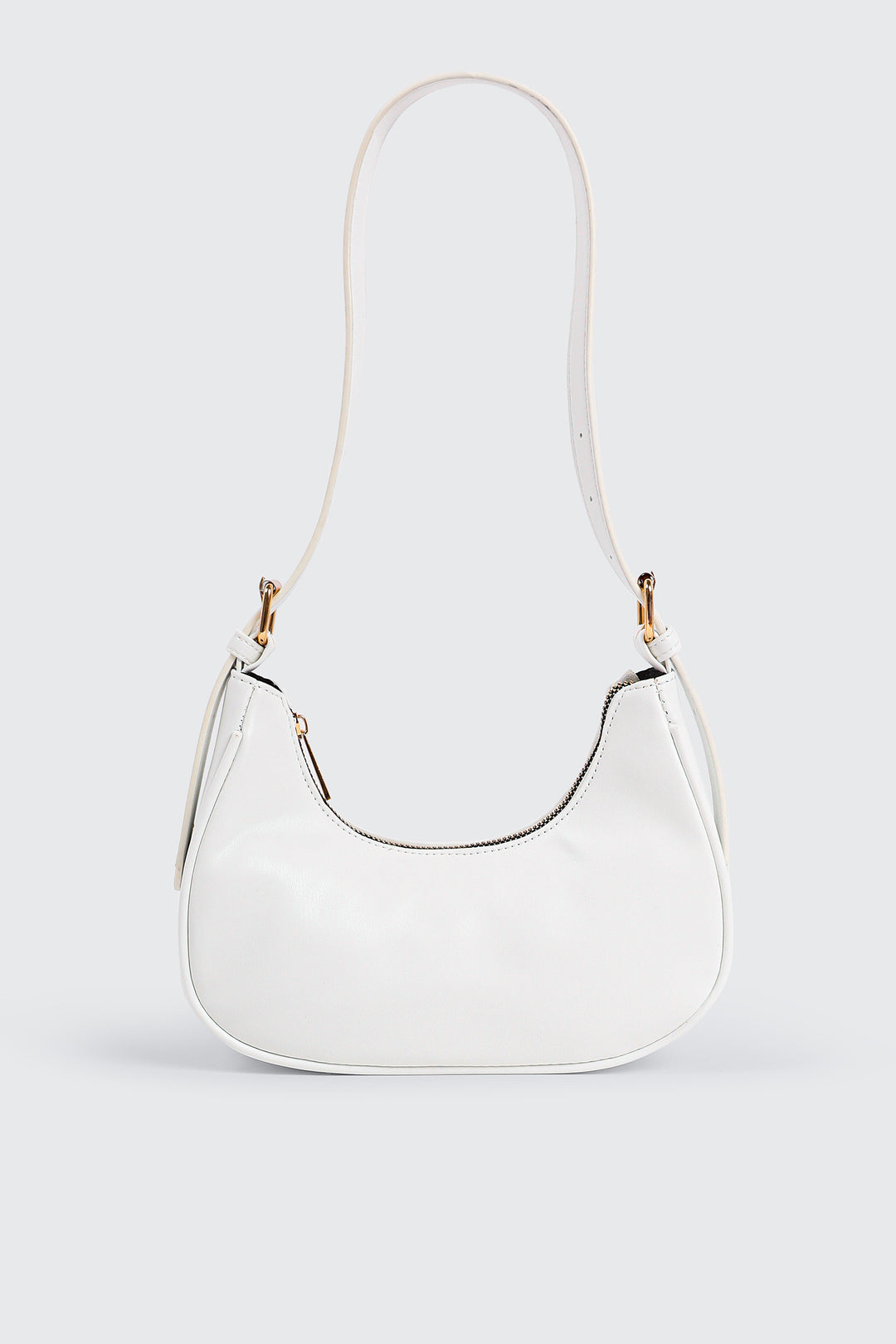 Faux Leather Shoulder Bag