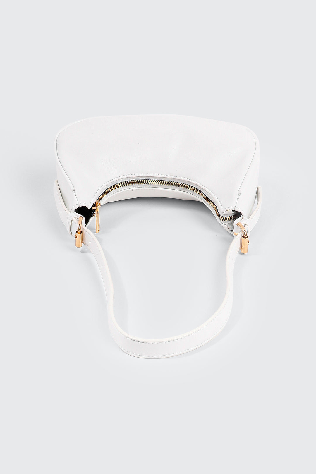 Faux Leather Shoulder Bag