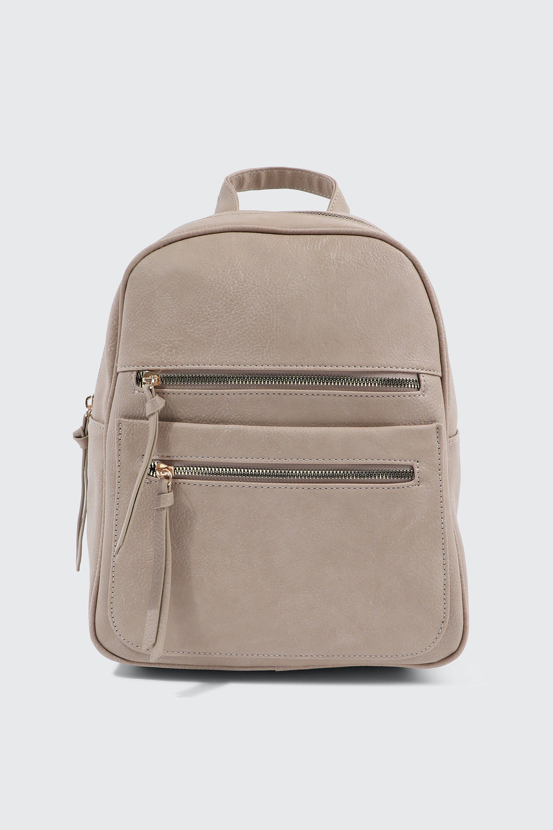 Ardene Women's Mini Structured Backpack in Beige