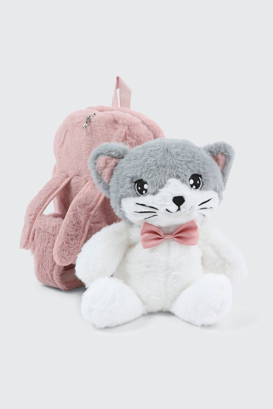 Mini Backpack with Removable Plushie