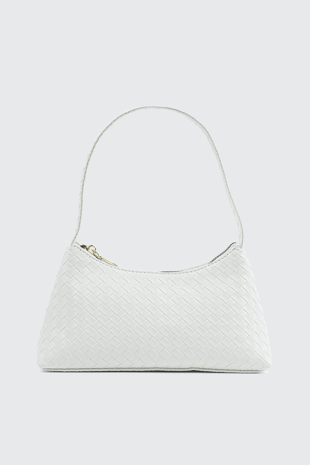 Woven Structured Handbag