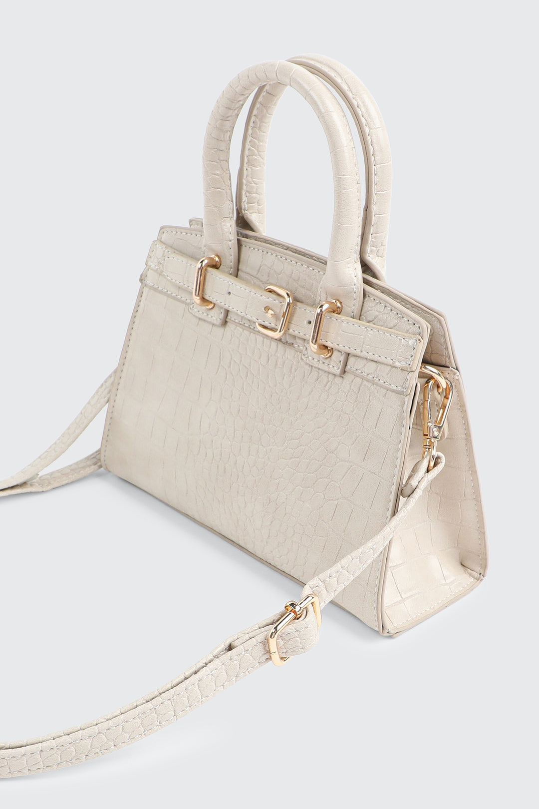 Croc Embossed Tote