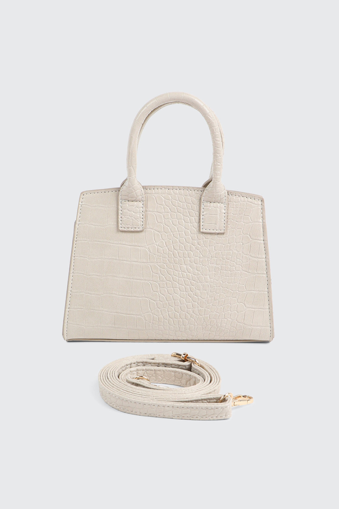 Croc Embossed Tote
