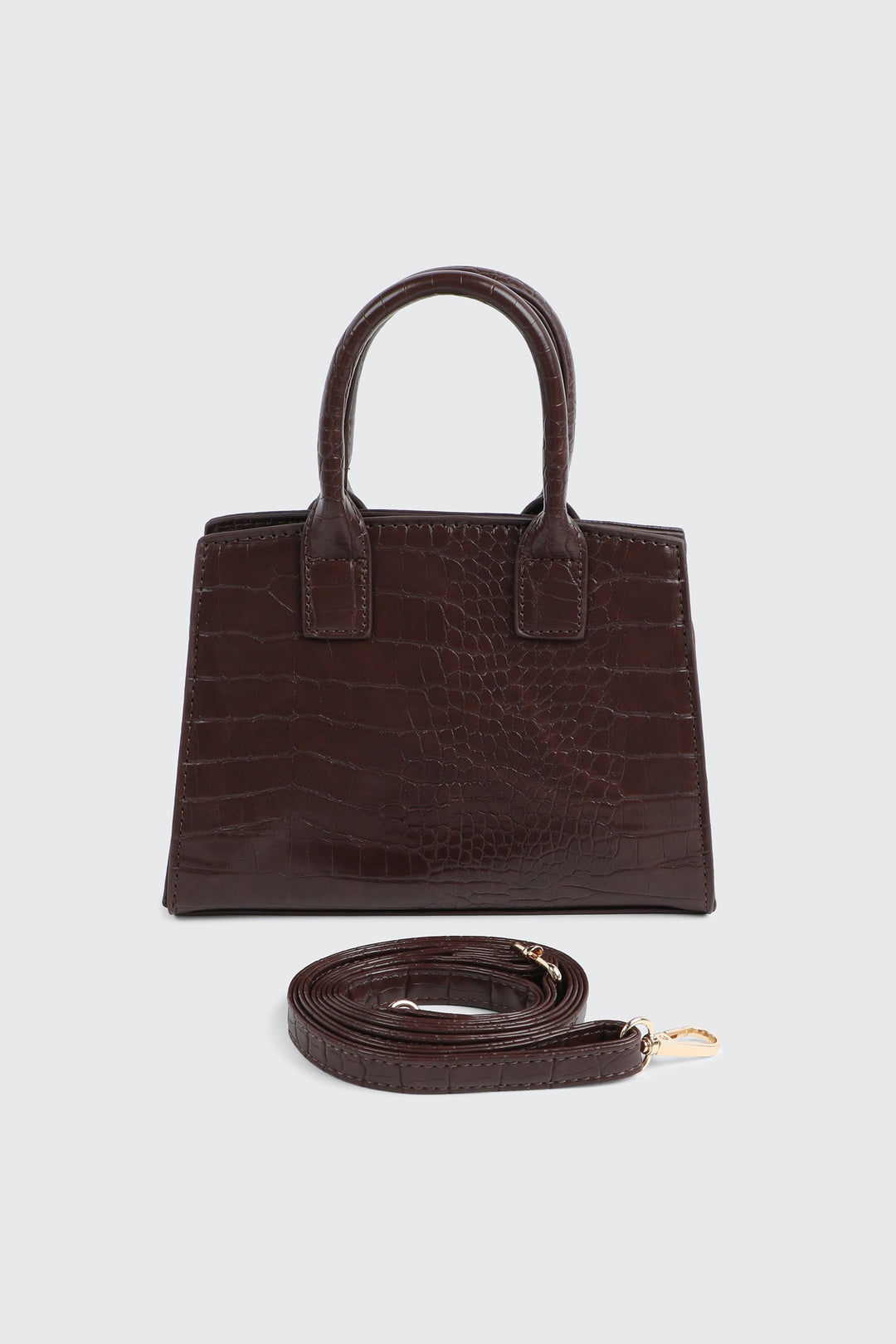Croc Embossed Tote