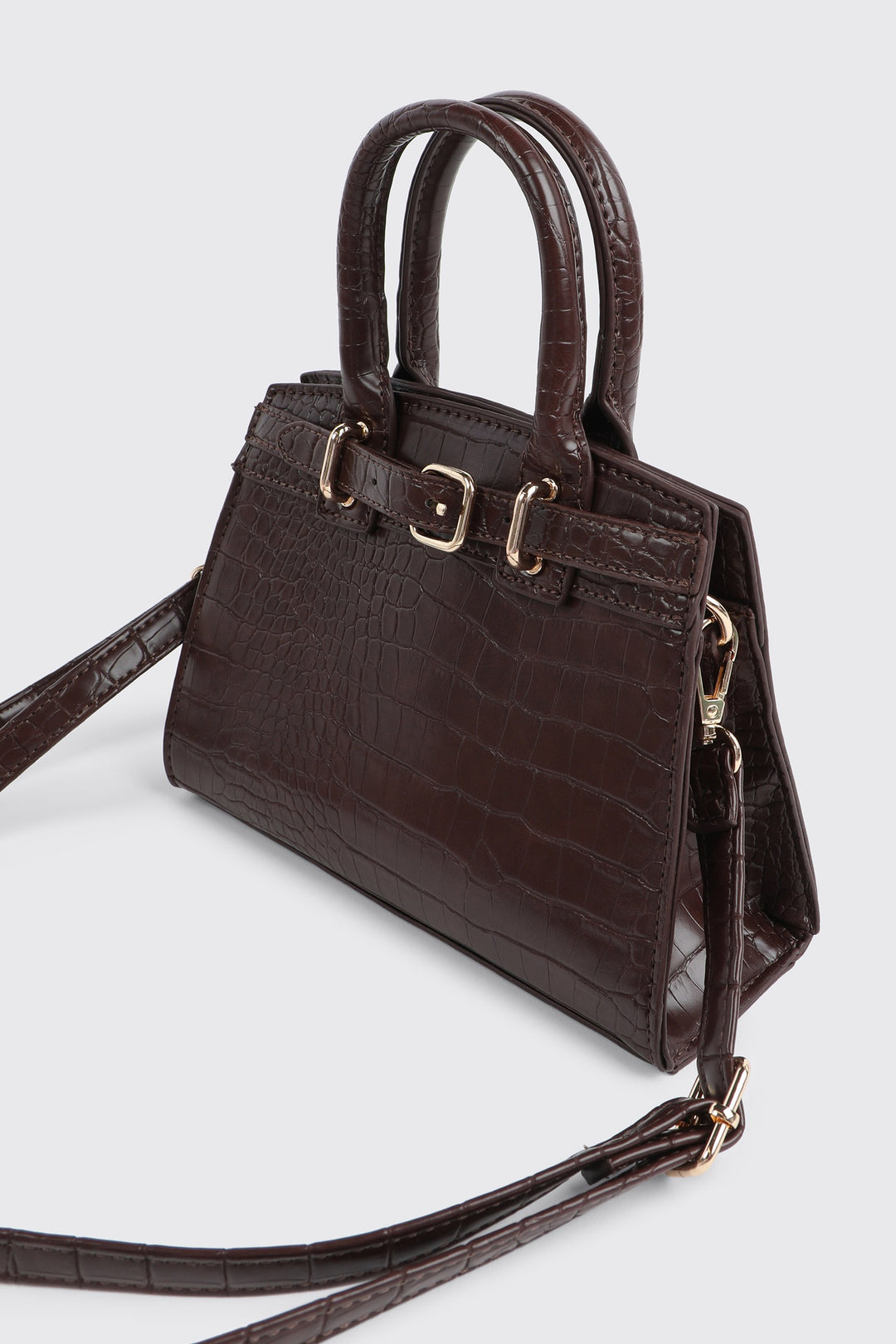 Croc Embossed Tote