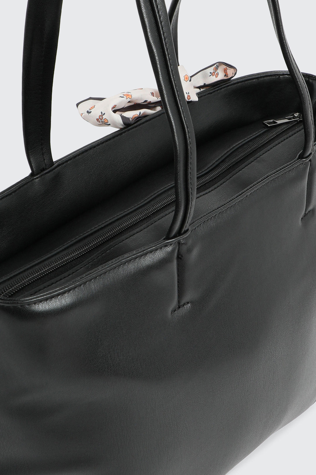 Large Tote with Scarf
