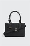 Faux leather Small Structured Handbag
