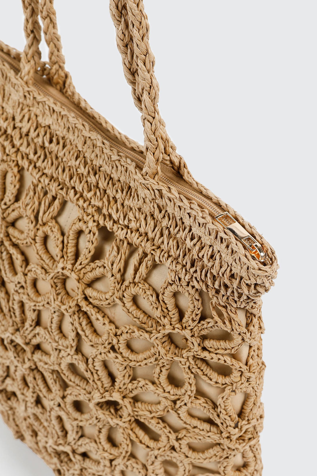 Sac d'épaule tissé en paille
