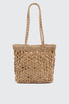 Sac d'épaule tissé en paille