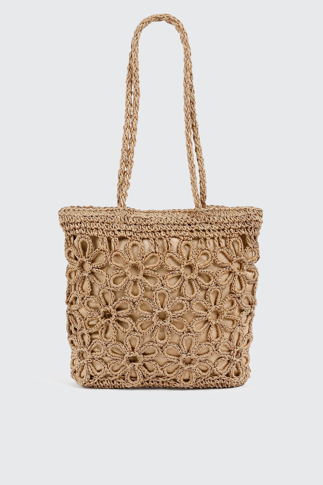 Sac d'épaule tissé en paille
