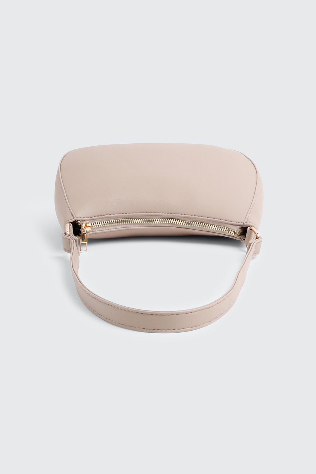 Sac d'épaule arrondi en faux cuir