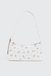 Flower Print Shoulder Bag