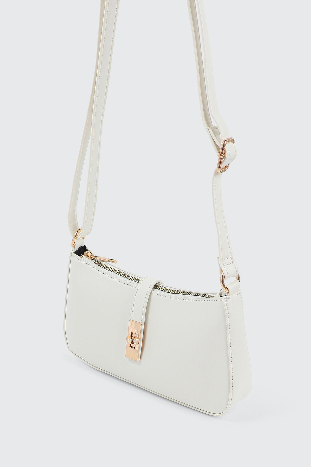 Shoulder Bag with Turn Lock