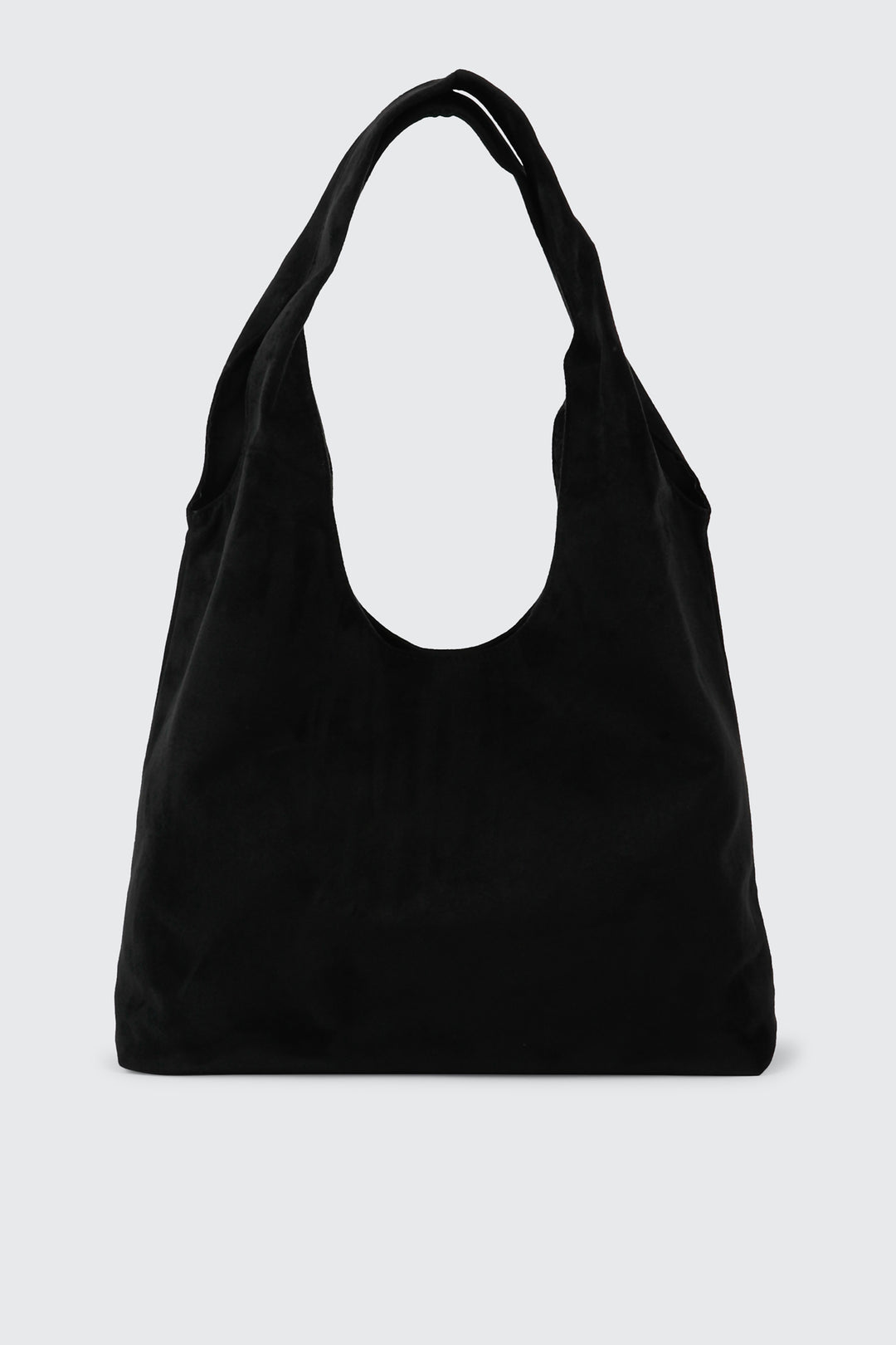 Suede Shoulder Tote