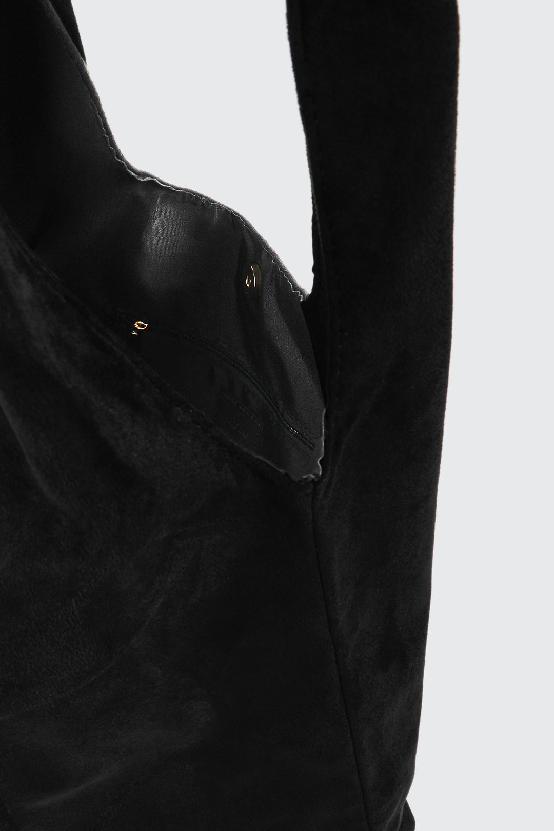 Suede Shoulder Tote