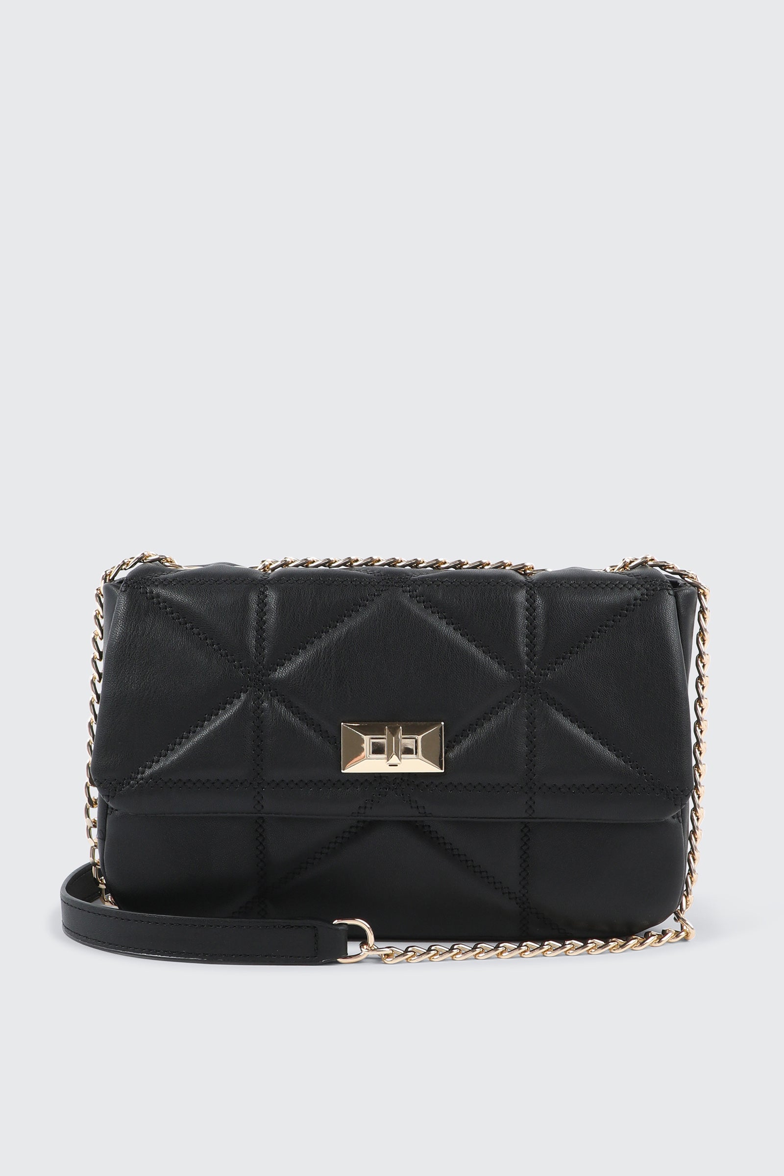 Quilted Faux Leather Crossbody Bag – Ardene