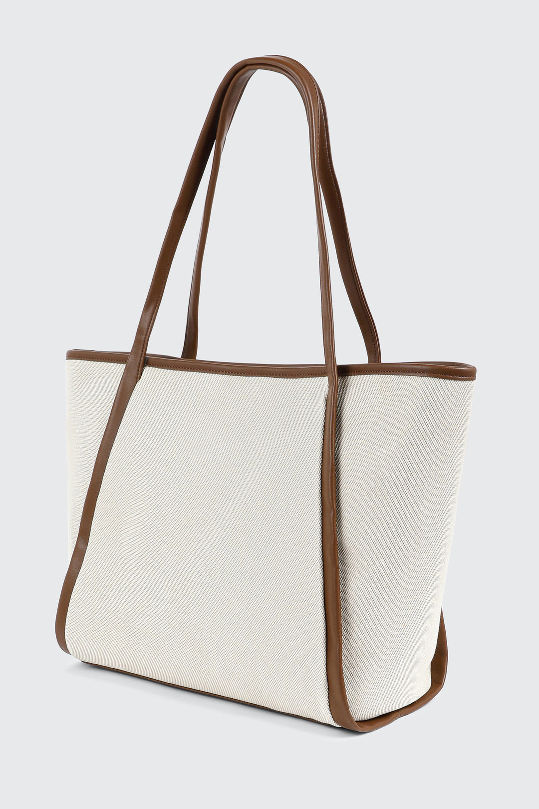Textured Canvas Tote