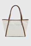 Textured Canvas Tote