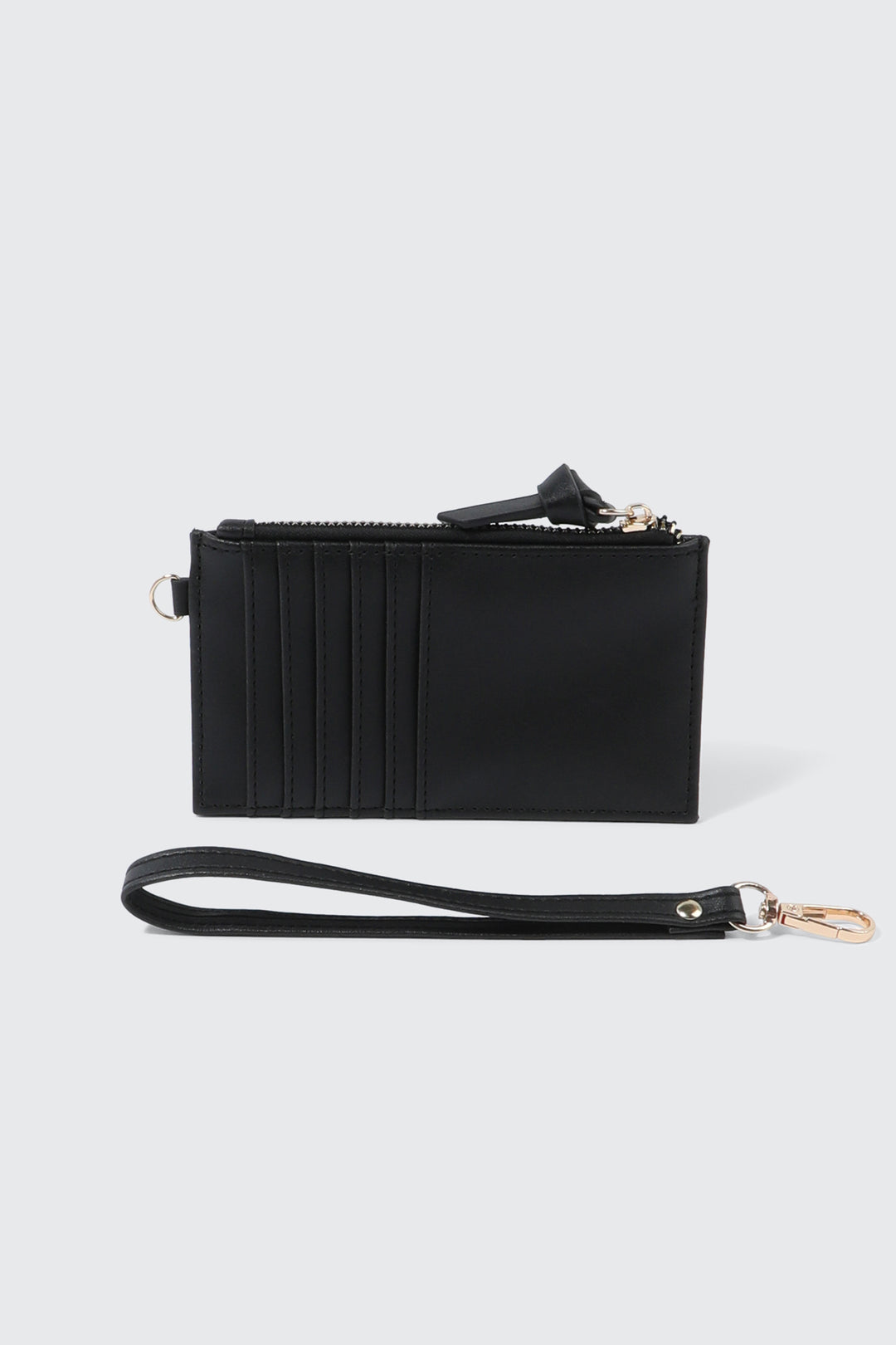 Porte-cartes matelassé diamant avec sangle