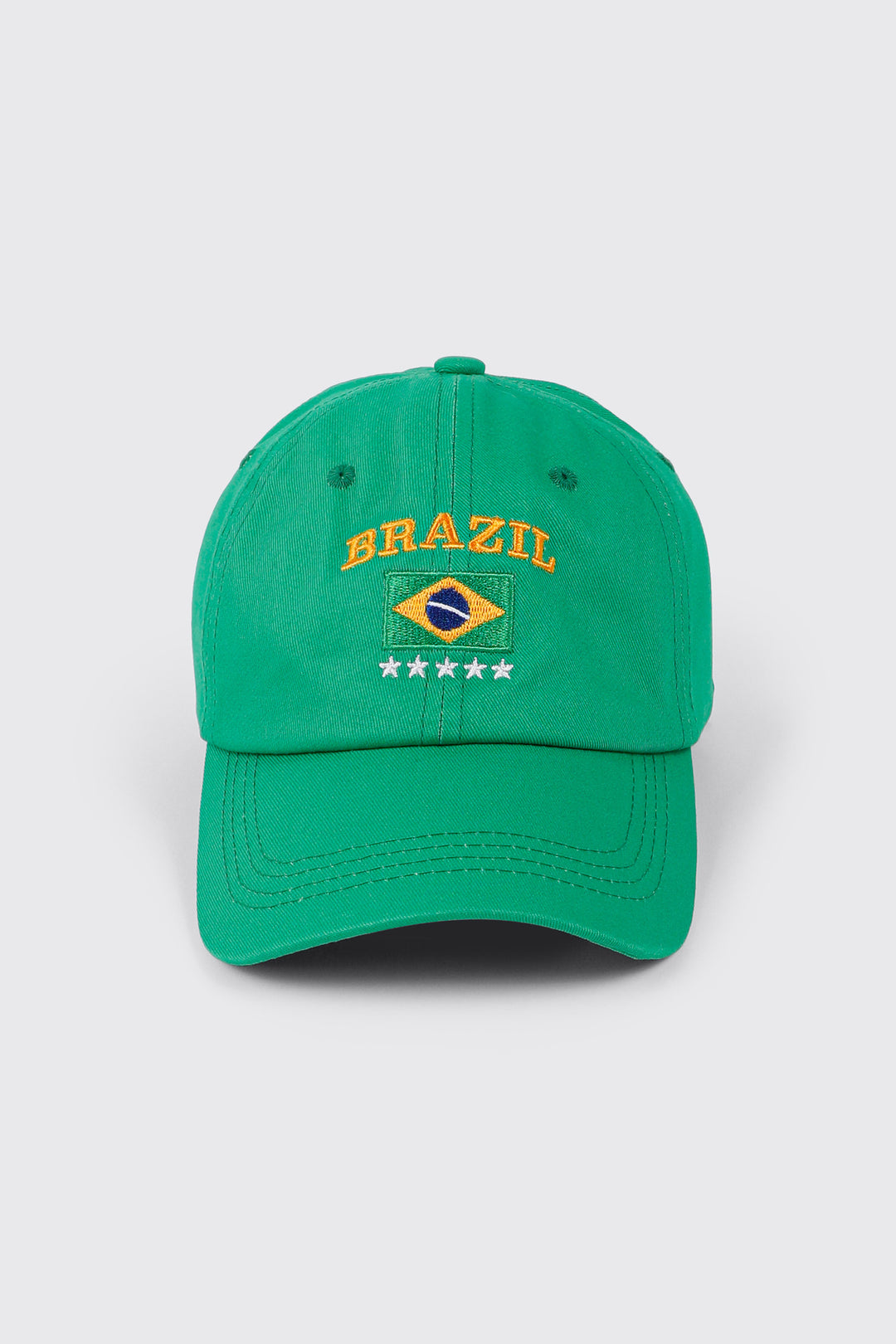 Casquette de baseball broderie Brésil