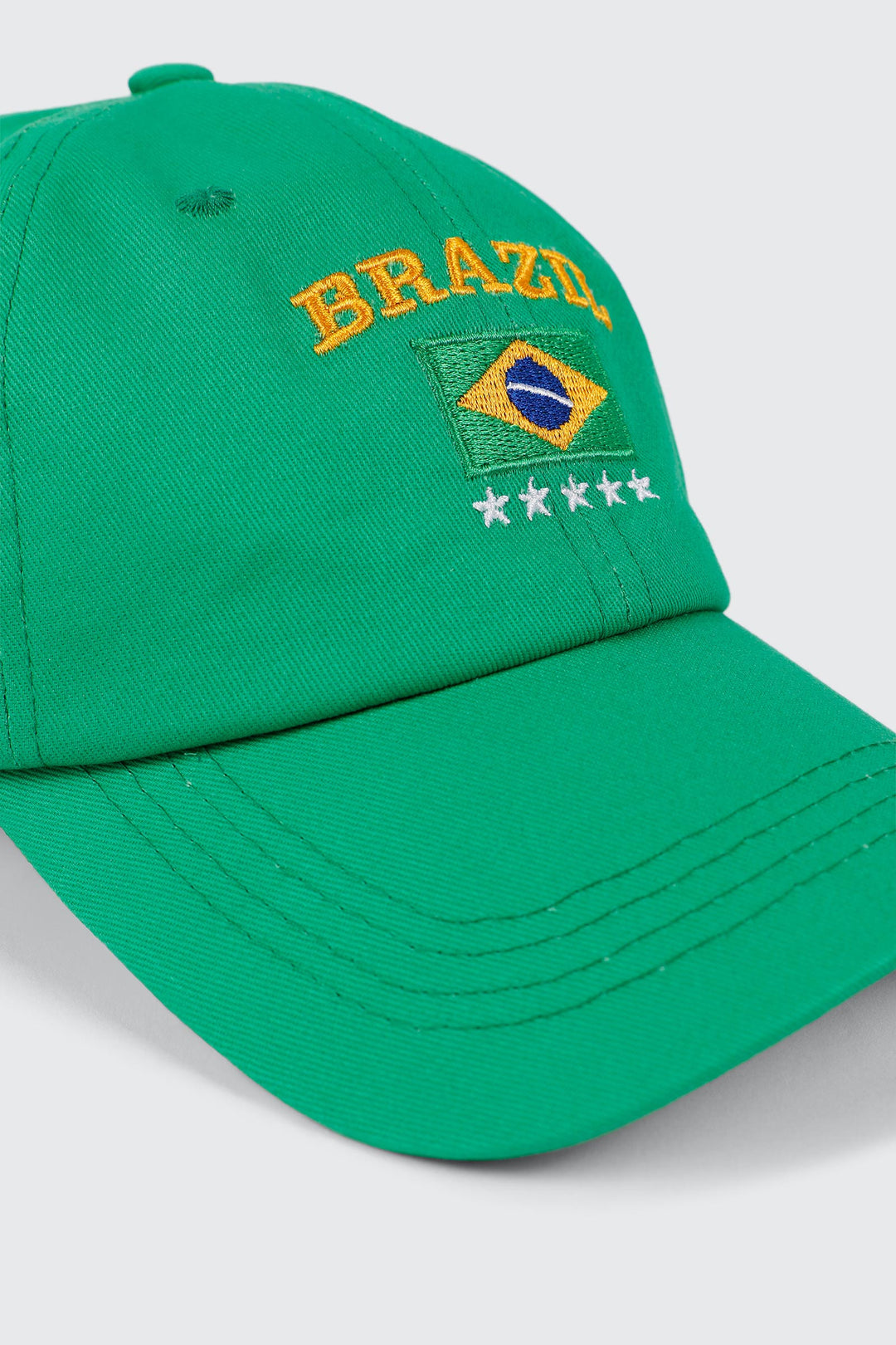 Casquette de baseball broderie Brésil