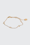 14K Gold Plated Star Bracelet