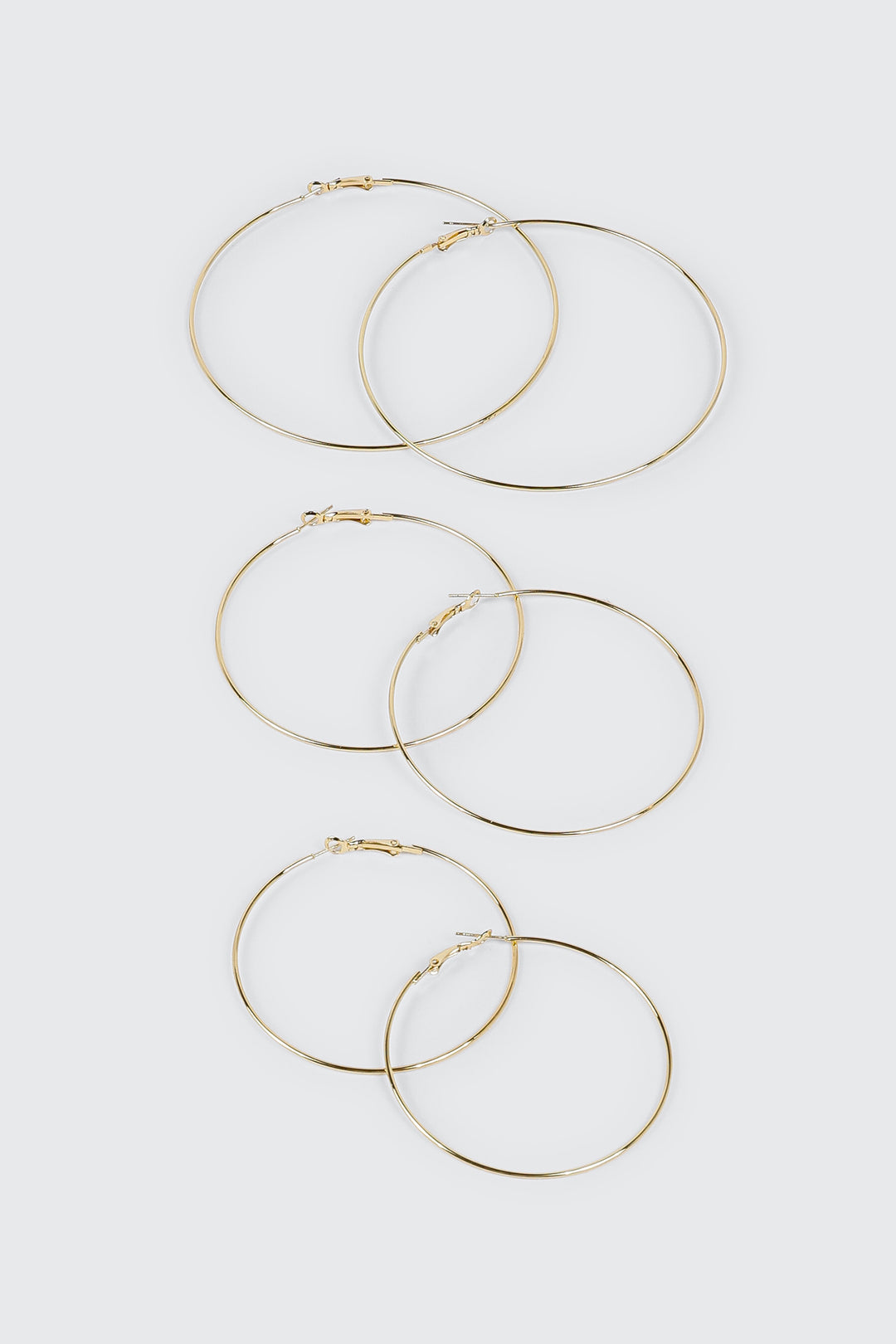 14K Gold Plated Hoop Earrings