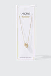 14K Gold Plated Interlocking Loop Necklace