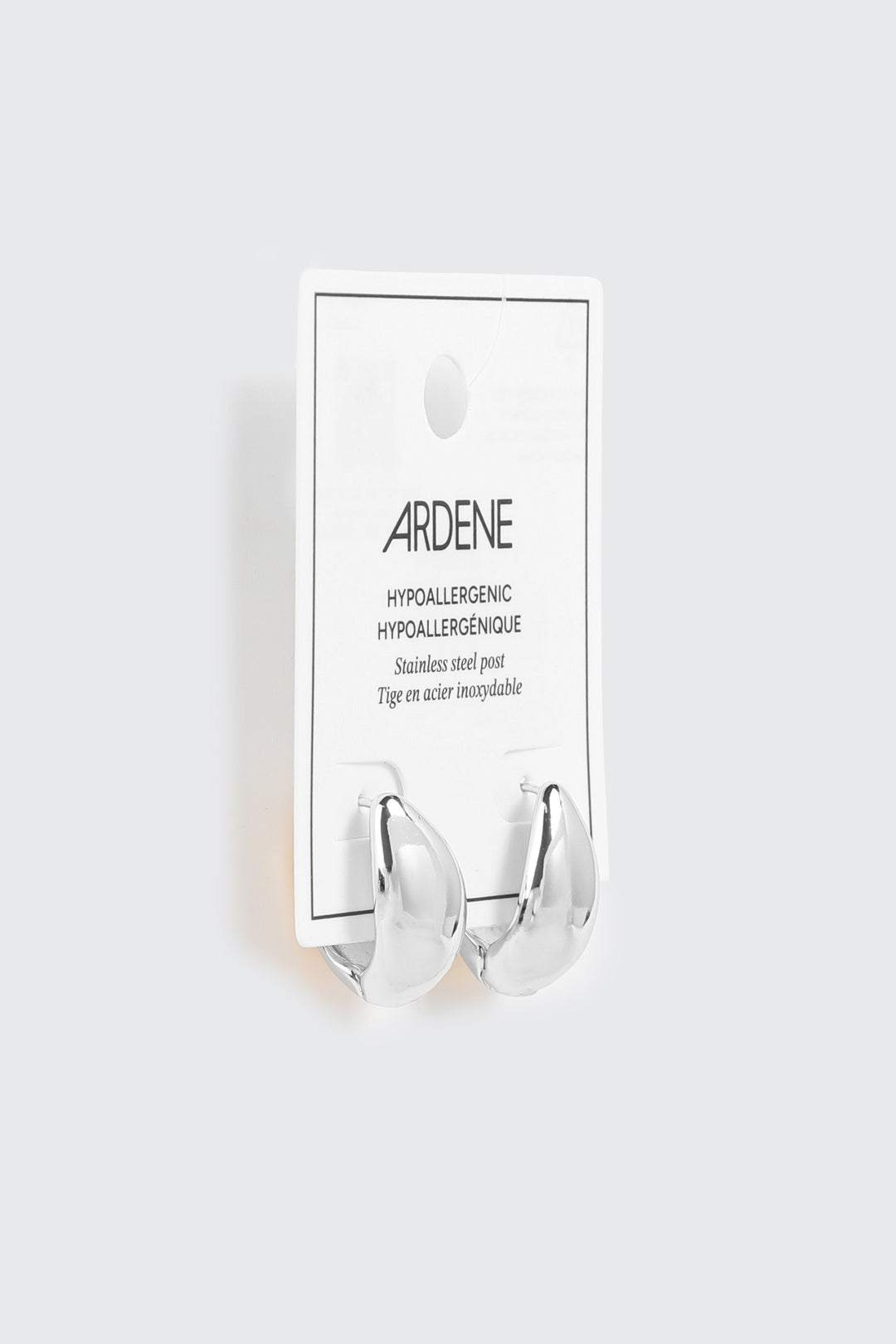 Teardrop Huggie Hoop Earrings