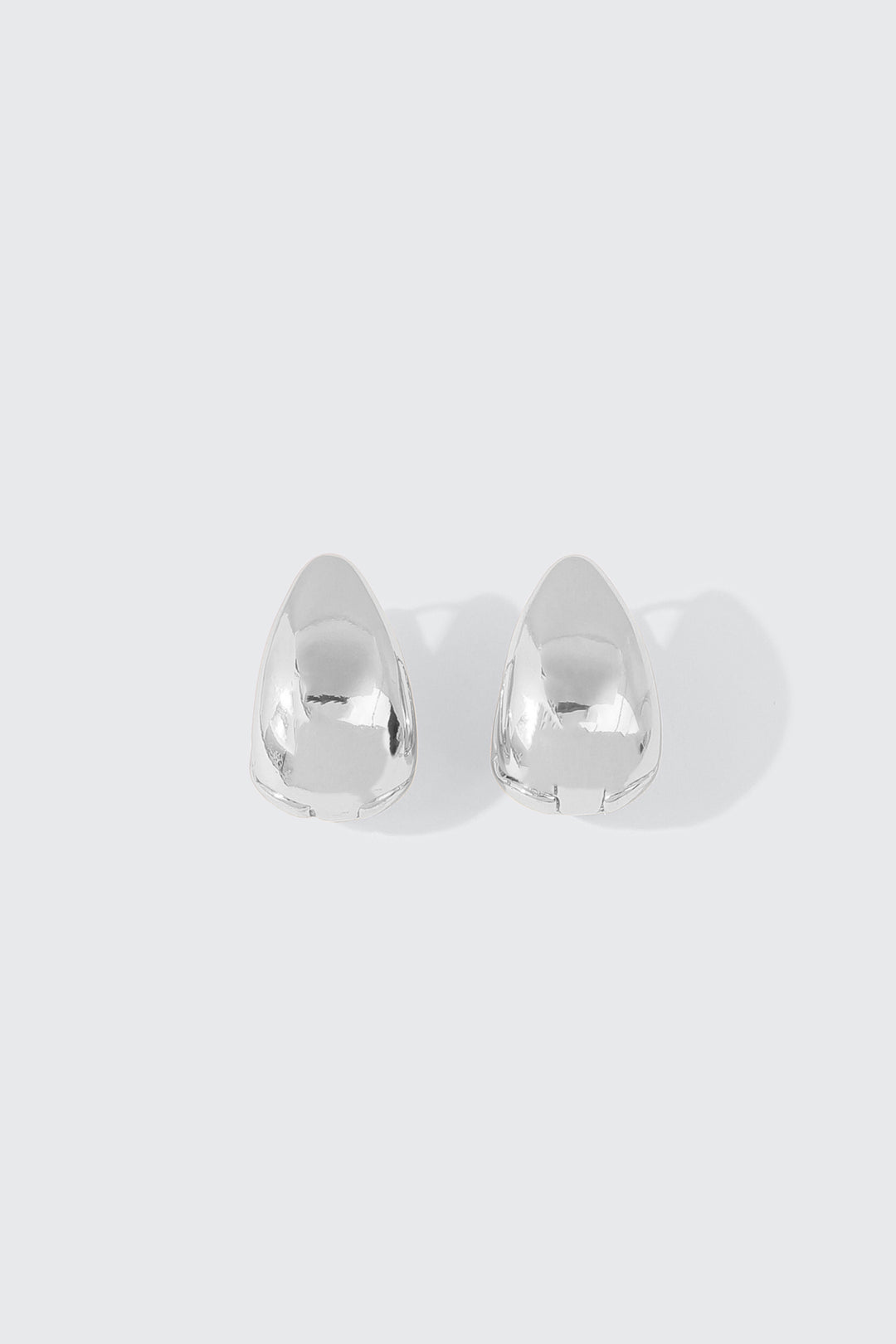 Teardrop Huggie Hoop Earrings