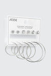 Hoop and Stud Earring Set