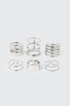 6-Pack Minimalist Rings