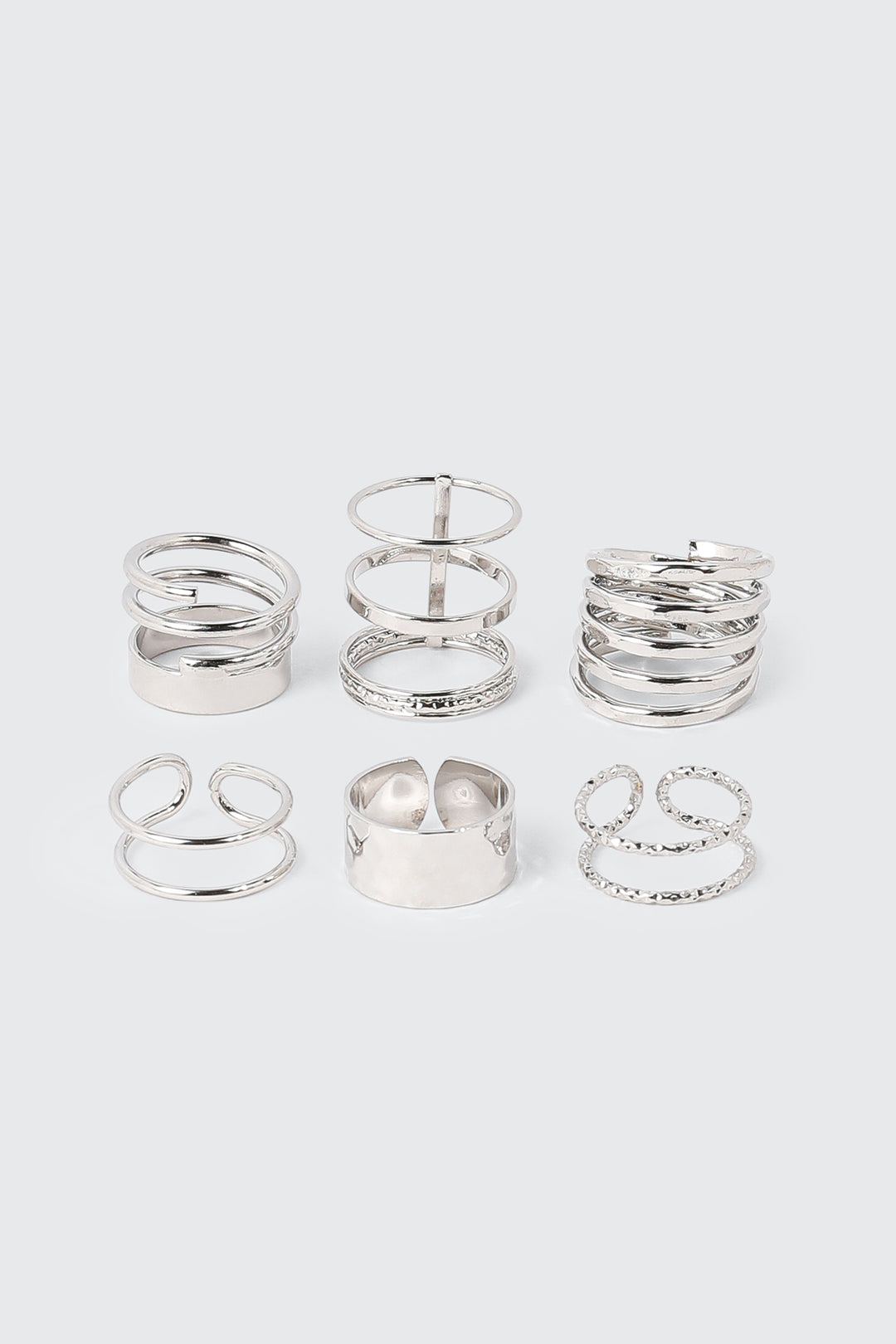 6-Pack Minimalist Rings