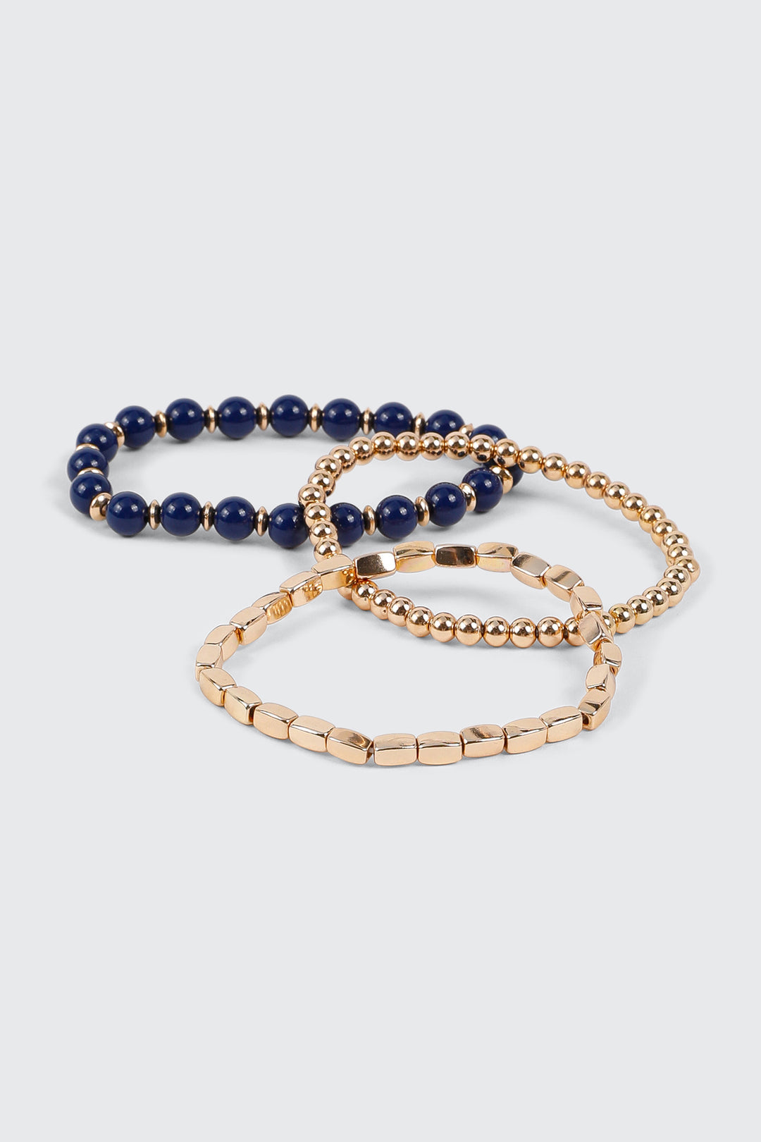Lot de 3 bracelets perlés