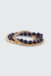 Lot de 3 bracelets perlés