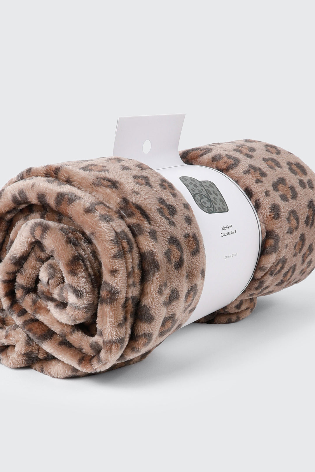 Leopard Print Throw Blanket