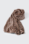 Leopard Print Throw Blanket
