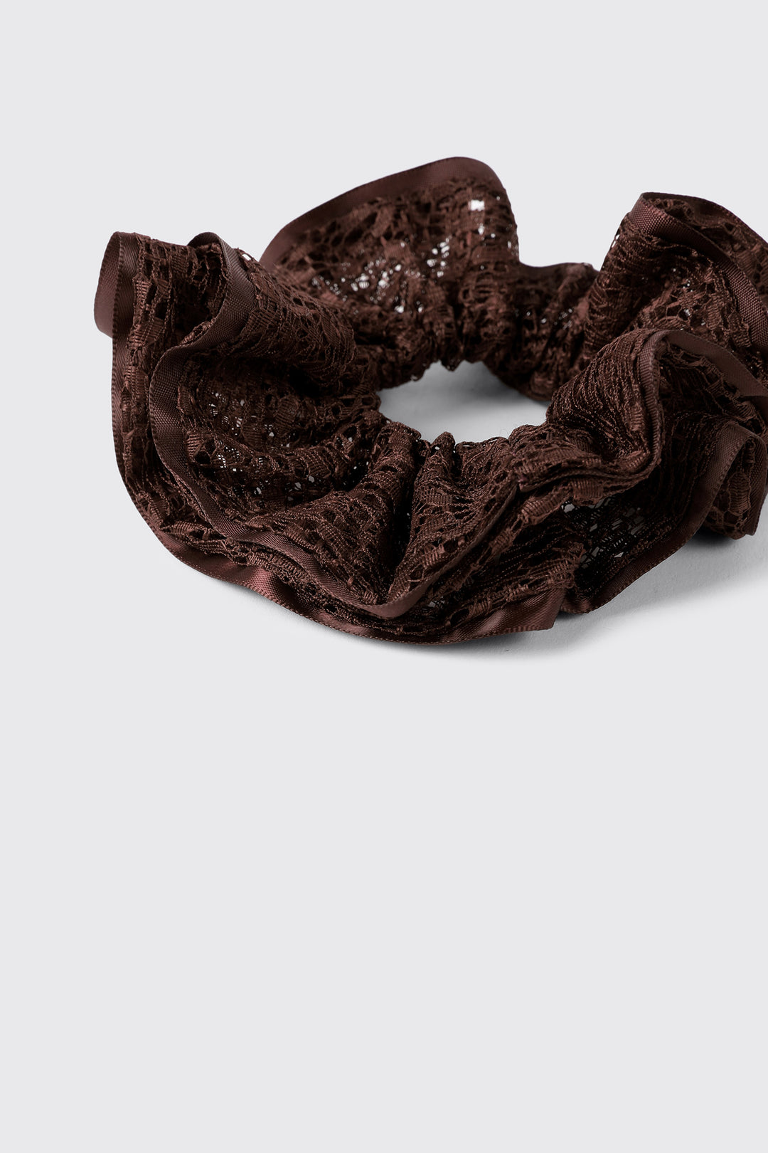 Lace Ruffle Scrunchie