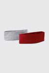 2-Pack Knit Head Wraps