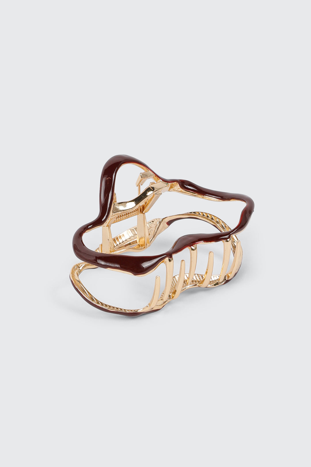 Irregular Metal Hair Claw