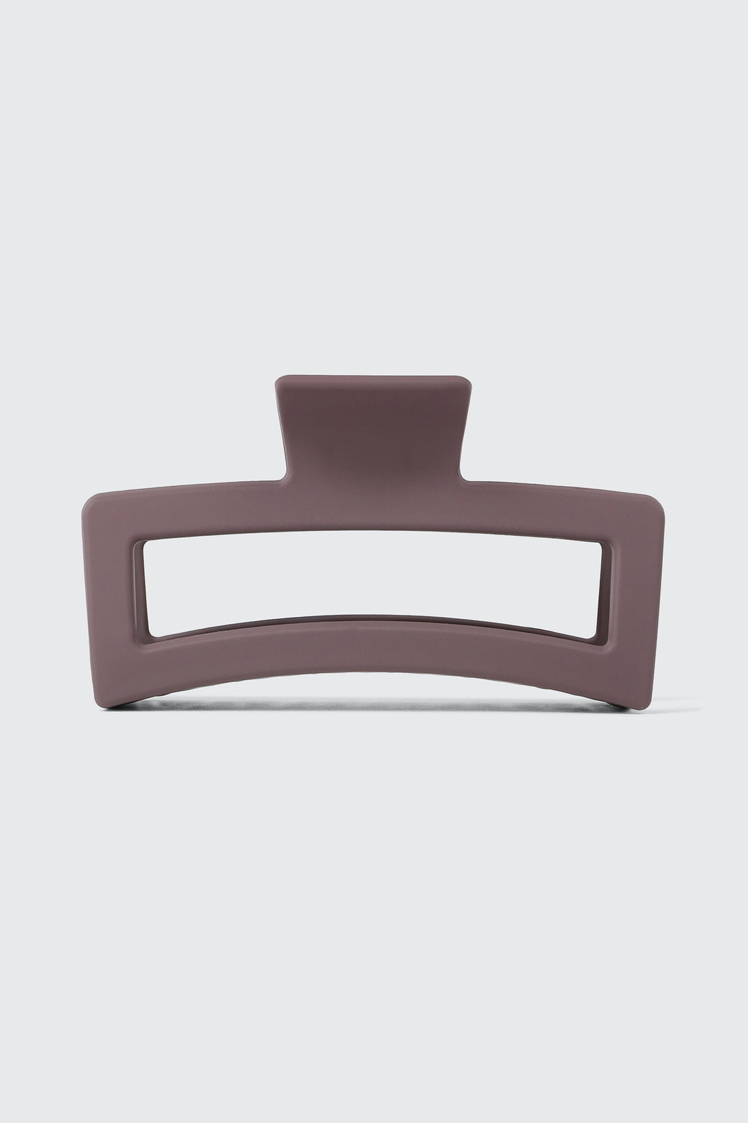 Grande pince à cheveux rectangulaire ajourée