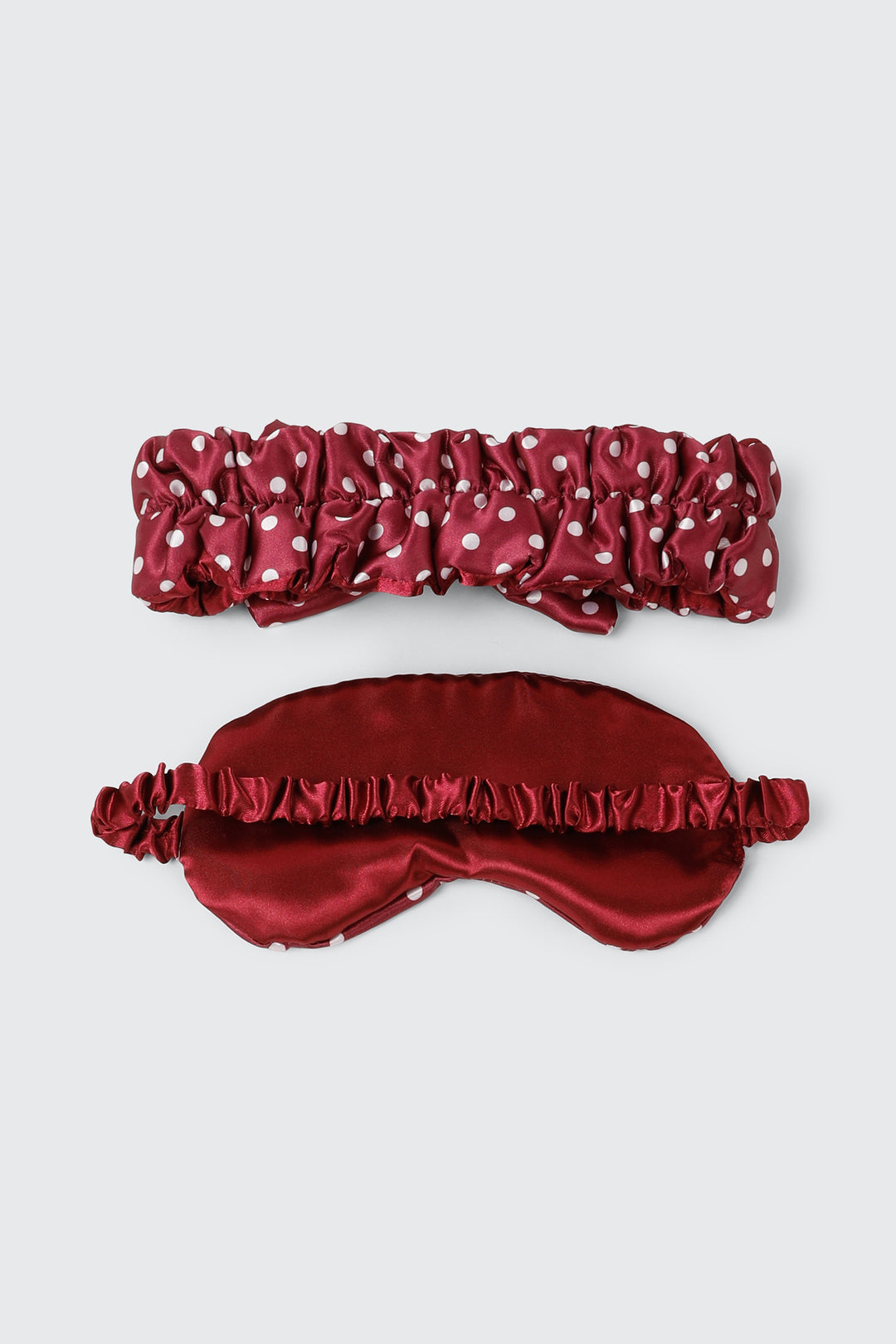 Polka Dot Eye Mask & Headband Set