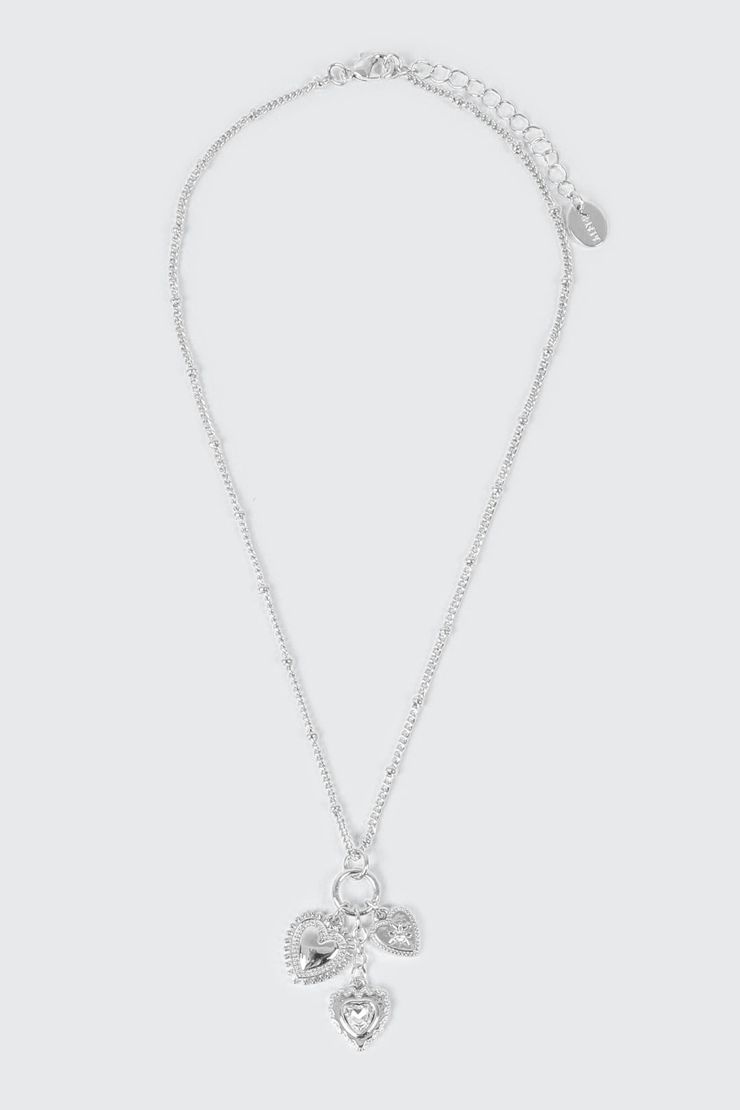 Collier à pendentifs cœur