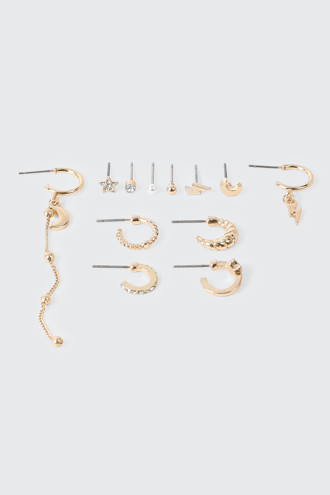 12-Pack Stack Earring Set