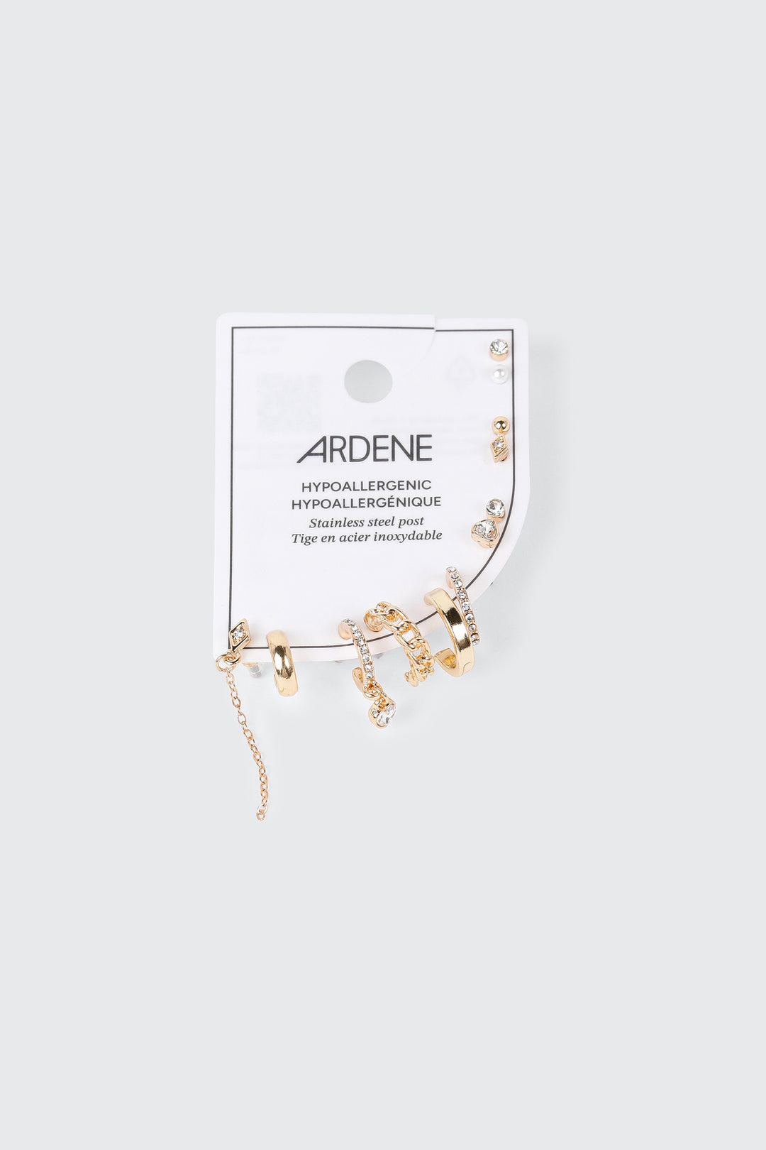 Lot de 12 boucles d'oreilles mixtes