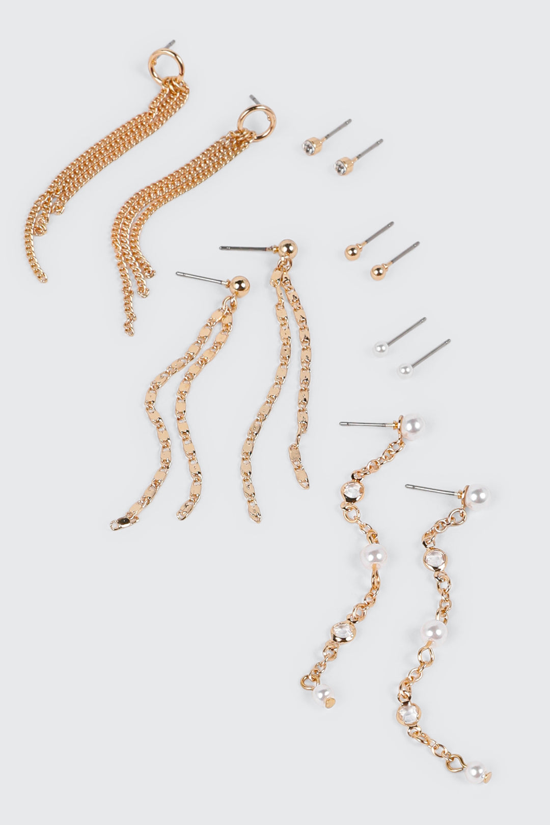 Multipack boucles d'oreilles à perles