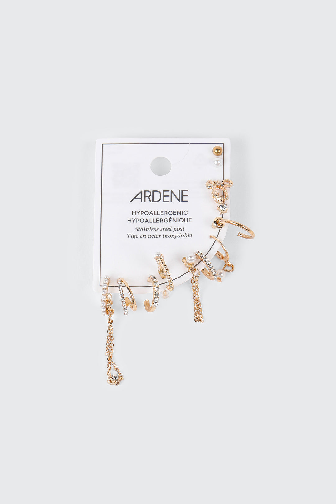 Ensemble de 12 boucles d'oreilles