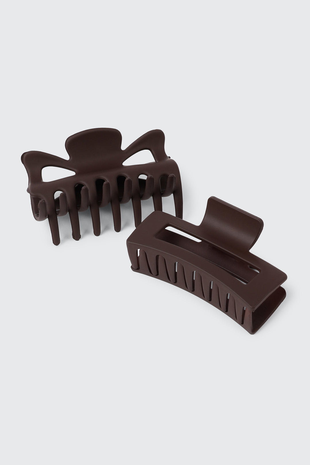 Lot de 2 pinces à cheveux papillon et rectangle